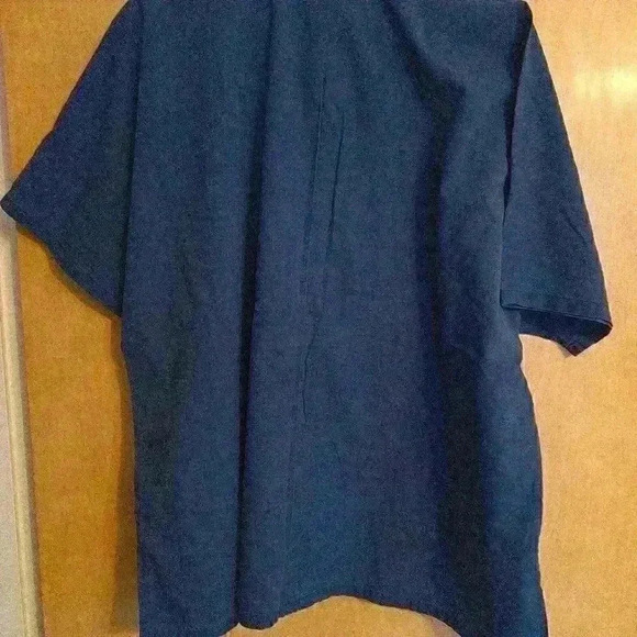 Navy scrub top Cherokee Unisex pre owned - Picture 3 of 5